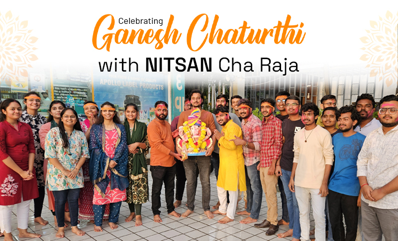 Celebrating Ganesh Chaturthi with NITSAN Cha Raja